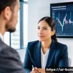 Home 21 성공적인 비즈니스 코칭 계획 - **Prompt 1: Navigating the Complex Market with Clarity**
"A diverse group of modern business pro...